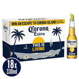 Corona Extra lager beer 18 x 330ml, UK version