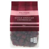 Waitrose whole American cranberries 200g - British product
