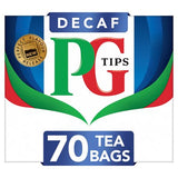 PG Tips decaf tea bags 70 count 203g - British product