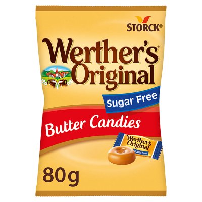 Werther's Original butter candies sugar free 80g, UK version