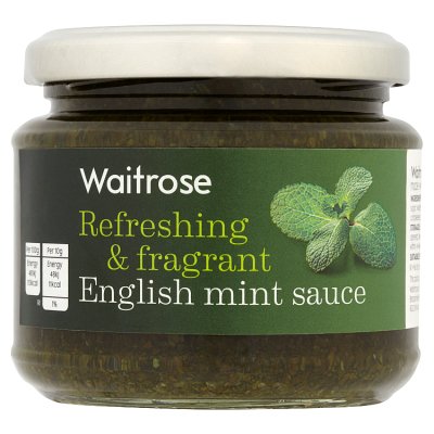 Waitrose English mint sauce 195g, UK version