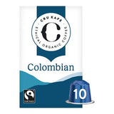 Cru Kafe organic Colombian coffee pods 55g - British product