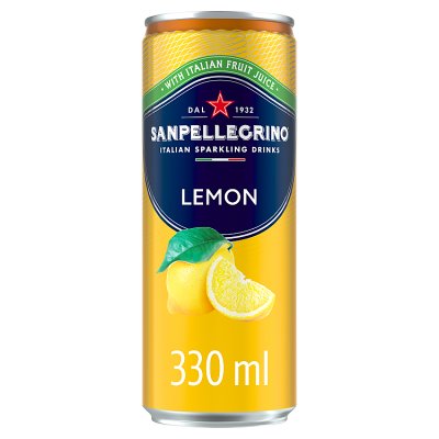 San Pellegrino Lemon sparkling drink 330ml - British product