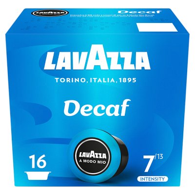 Lavazza DEK Cremoso decaf coffee capsules 120g, UK version