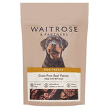 Waitrose grain free beef patties dog treats 70g (British brand)