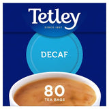 Tetley decaf tea bags pack of 80 - British product