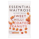 Waitrose crunchy chilli coated peanuts 175g, imported from the UK