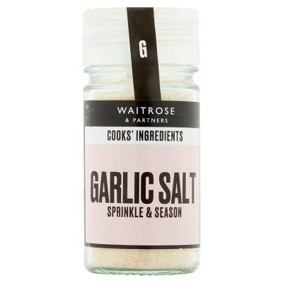 Cooks' Ingredients garlic salt 85g jar - British product