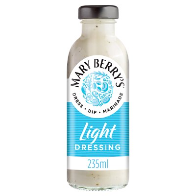 Mary Berry light reduced fat salad dressing 235ml - British product
