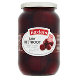 Baxters baby beetroot pickled in malt vinegar 567g, imported from the UK