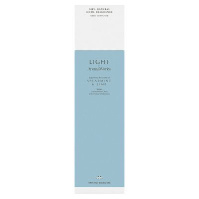 Aromaworks light diffuser Spearmint and Lime 100ml - British product