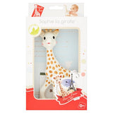 Sophie La Girafe teether in box, natural rubber baby toy (British brand)