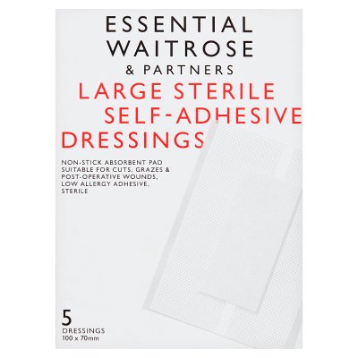 Waitrose Essential Large Dressing 5s - British product