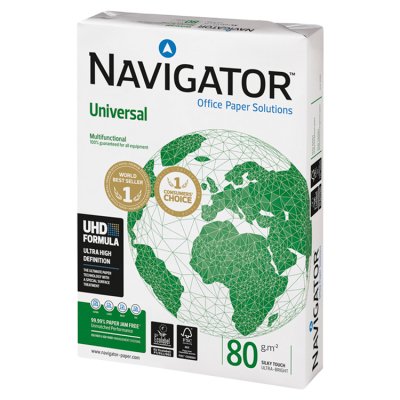 Navigator office paper 80gsm 400 sheets - British product