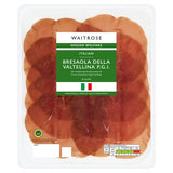 Waitrose Bresaola Della Valtellina PGI 70g, imported from the UK
