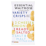 Waitrose Essential variety multipack crisps 6x25g - British product