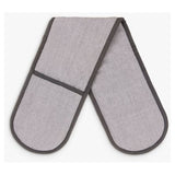 John Lewis double oven glove in steel, imported from the UK