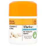 Waitrose Vitamin C & Zinc supplement 90 tablets, UK version