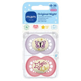 MAM Pure Night soother 2 pack, UK version