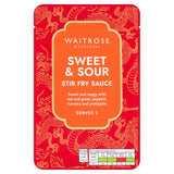 Waitrose sweet and sour stir fry sauce 120g (British brand)