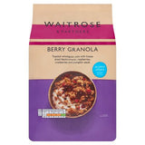 Waitrose Berry Granola 1kg breakfast cereal - British product