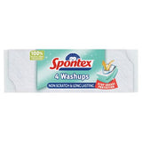 Spontex Washups non-scratch scourers 4-pack, UK version