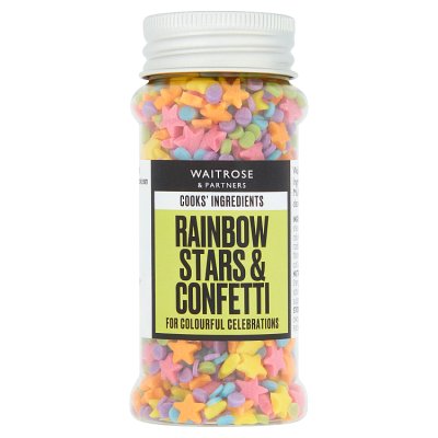 Cooks' Ingredients stars and confetti sprinkles 65g (British brand)