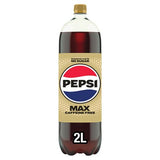 Pepsi Max No Caffeine cola 2 litre, imported from the UK