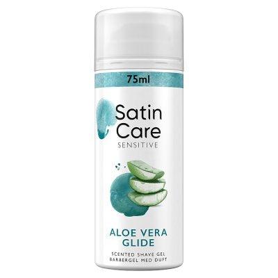 Gillette Satin Care Sensitive shaving gel 75ml, UK version