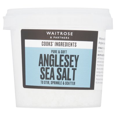 Cooks' Ingredients Anglesey sea salt 170g, imported from the UK