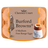 Clarence Court Burford Brown medium eggs 6 pack, UK version