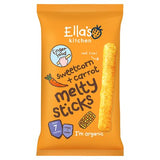Ella's Kitchen organic sweetcorn and carrot melty sticks 16g - British product