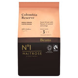 Waitrose No.1 Colombia Reserve roasted coffee beans 750g, UK version