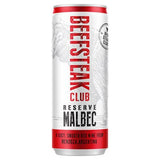 Beefsteak Club Malbec wine can 25cl (British brand)