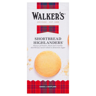 Walker's Shortbread Highlanders 160g - British product