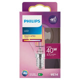Philips LED white ball bulb 4.3W E14 (British brand)