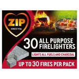 Zip firelighters 30s for indoor and outdoor fires, UK version