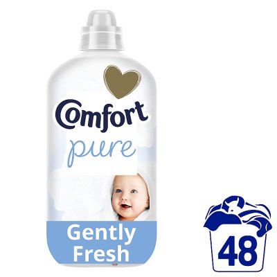 Comfort Pure sensitive skin fabric conditioner 1440ml, imported from the UK