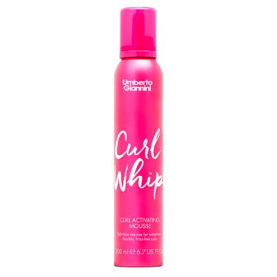 Umberto Giannini Curl Whip Mousse 200ml (British brand)