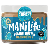 ManiLife crunchy peanut butter 275g, imported from the UK