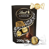 Lindt Lindor extra dark chocolate truffles 200g, imported from the UK