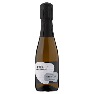 Terra Organica organic vegan Prosecco DOC 20cl, imported from the UK