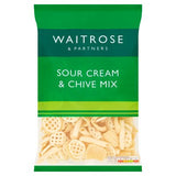 Waitrose sour cream and chive snack mix 150g, UK version