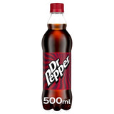 Dr Pepper sparkling soft drink 500ml - British product