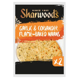 Sharwood's garlic and coriander naan bread 2 pack - British product