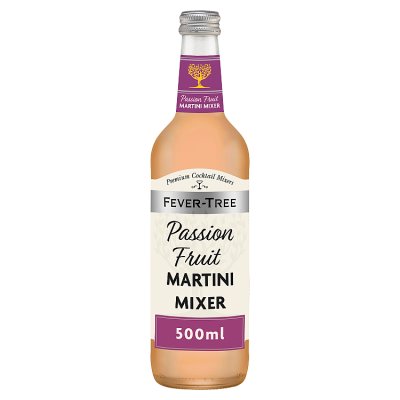 Fever-Tree passionfruit martini cocktail mixer 500ml, imported from the UK