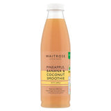 Waitrose pineapple banana and coconut smoothie 750ml (British brand)