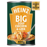 Heinz Big Soup chicken and leek 400g (British brand)
