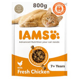 IAMS dry cat food senior chicken 800g (British brand)