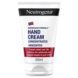 Neutrogena Norwegian Formula concentrated unscented hand cream 50ml (British brand)